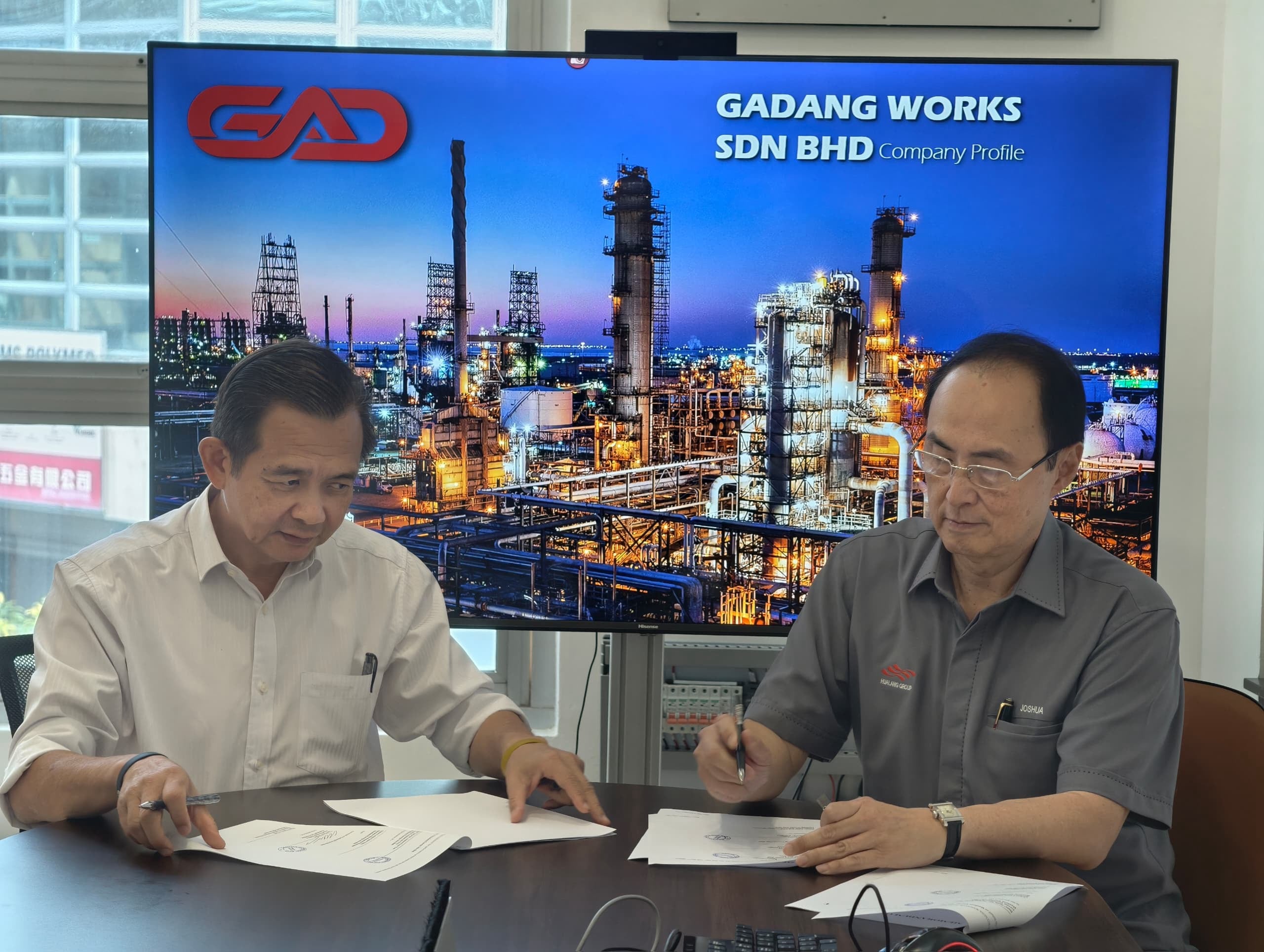 Hualang Energy and Gadang Works Sign MOA to Explore Green and Sustainable Energy Projects
